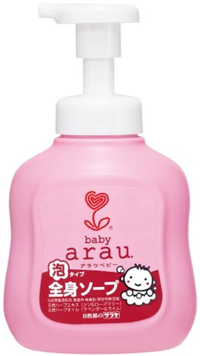 アラウ アラウベビー 泡全身ソープ 1枚目
