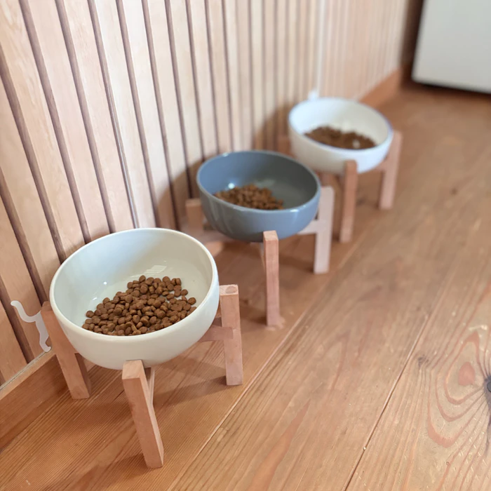 無印良品 磁器 ペット用フードボウル 小 1枚目