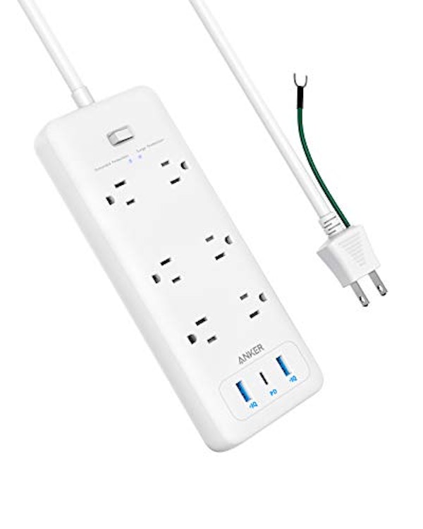 Anker Anker 511 USB Power Strip (USBタップ 電源タップ AC差込口 2口 USB-C 1ポート USB-A 2ポート 延長コード 1.5m) 【PSE技術基準適合/USB Power Delivery対応 】MacBook PD対応 Windows PC iPad iPhone Galaxy Android スマートフォン ノートPC 各種 その他機器対応 1枚目
