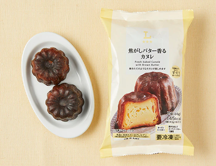 ローソン 焦がしバター香るカヌレ 1枚目