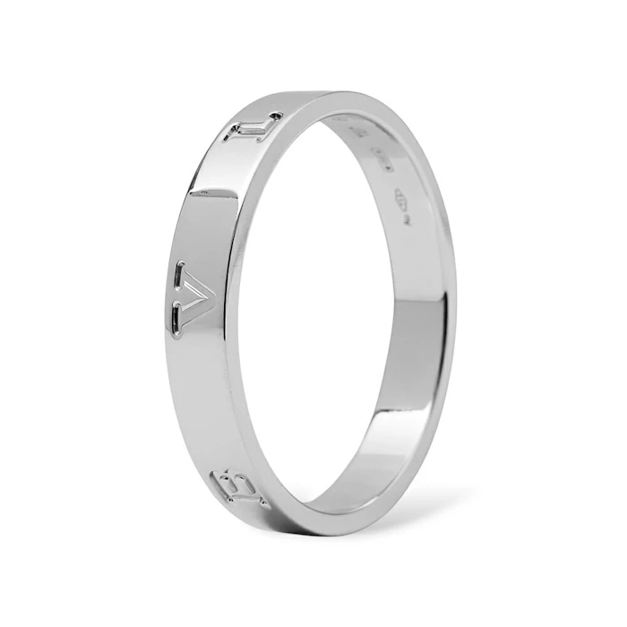 BVLGARI ビー・ゼロワン リング ホワイトゴールド 1枚目