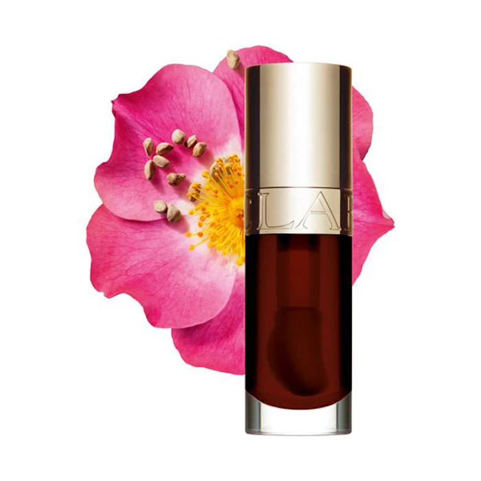 CLARINS リップコンフォートオイル 09 チョコレート 1枚目