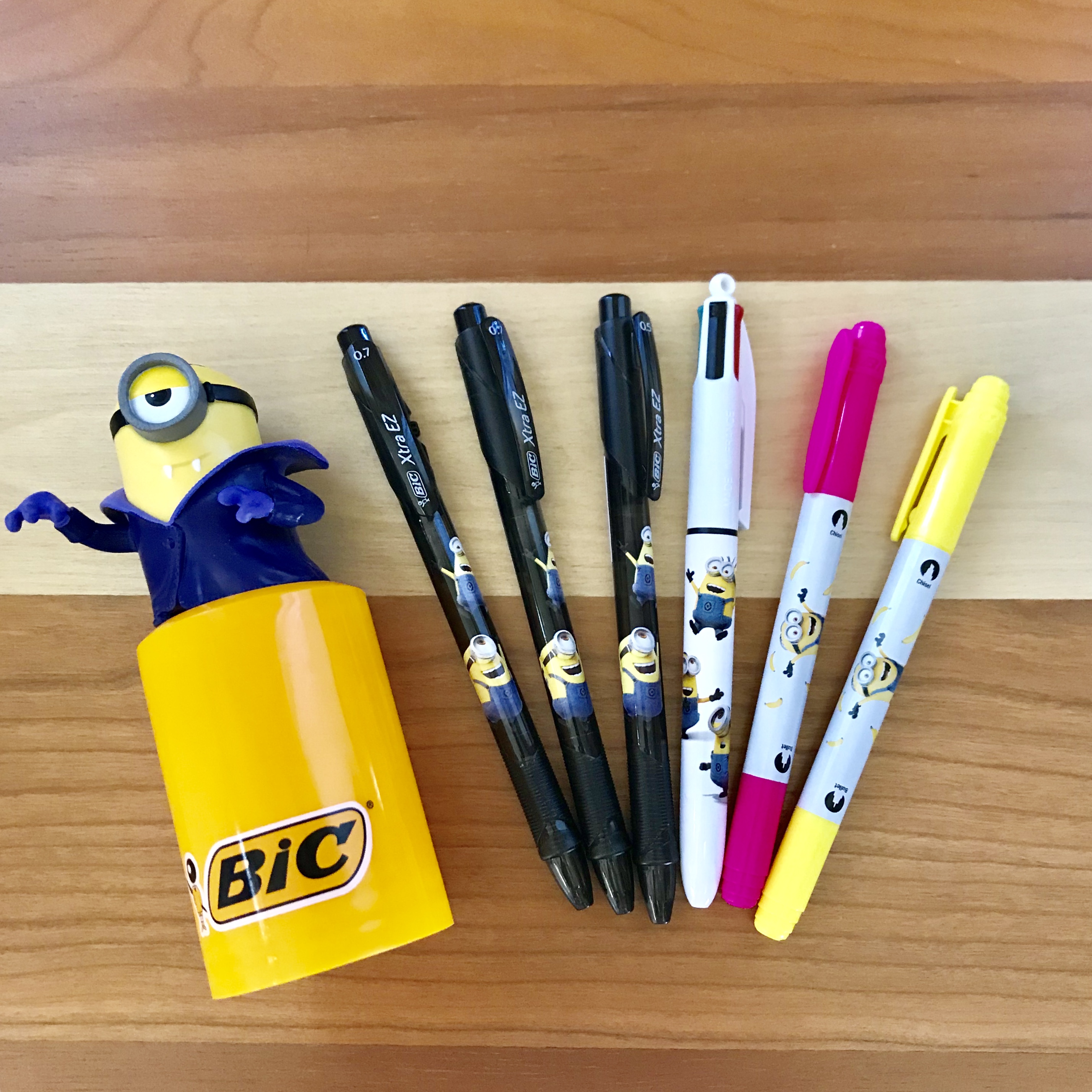 Bic  ミニオンズ ステーショナリーセット 5枚目