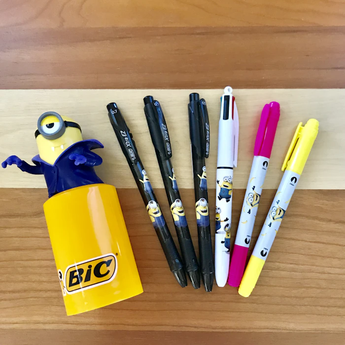 Bic ミニオンズ ステーショナリーセット 5枚目