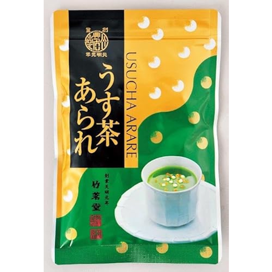 竹茗堂 うす茶あられ 1枚目