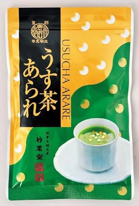 竹茗堂 うす茶あられ 1枚目