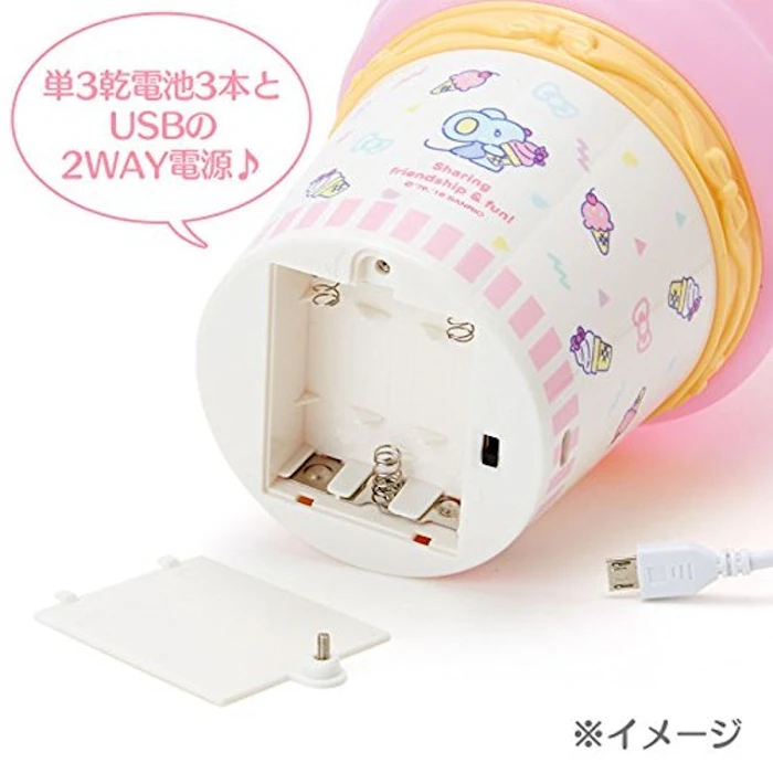 サンリオ マイメロディ ソフトクリーム形ルームライト 6枚目