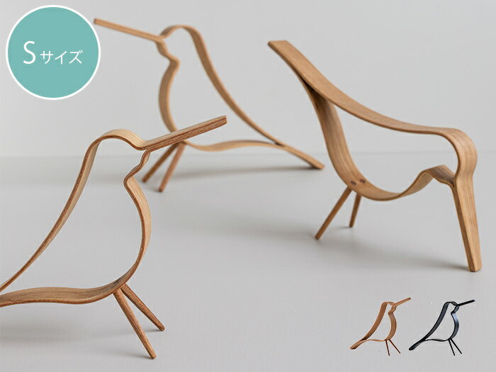 鳥 木製 オブジェ Woody Bird ウッディバード Sサイズ 北欧 COOEE クーイーデザイン インテリア小物 置物 北欧 北欧デザイン 北欧雑貨 スウェーデン ギフト 1枚目