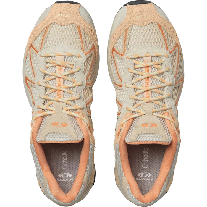 SALOMON XT-WHISPER EMBROIDERY Aspargus Green / Almond Cream / Nectarine 3枚目