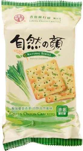 株式会社キャメル珈琲 自然の顔 台湾伝統葱クラッカー オリジナル 80g 1枚目