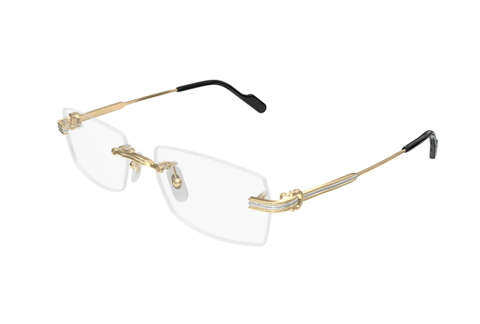 Cartier rimless glasses CT0578O 2枚目