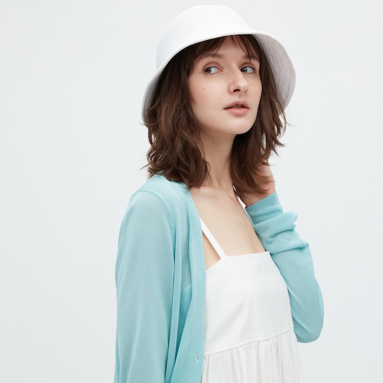 UNIQLO UVカットニットバケットハット 2枚目
