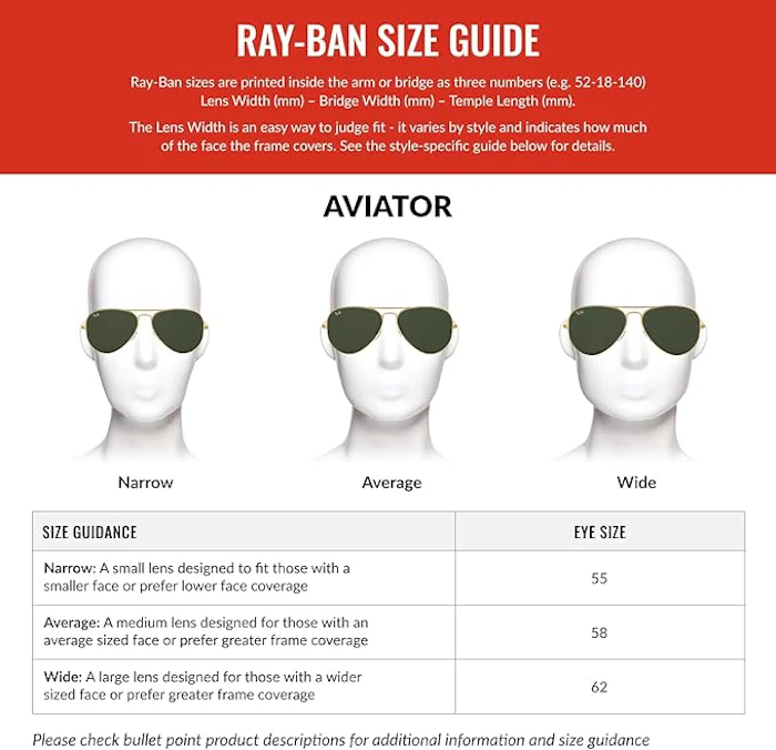 Ray-Ban RB3025 Aviator 4枚目
