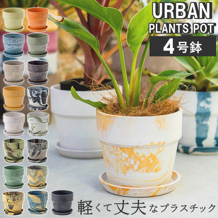 植木鉢 プラスチック 4号 2枚目