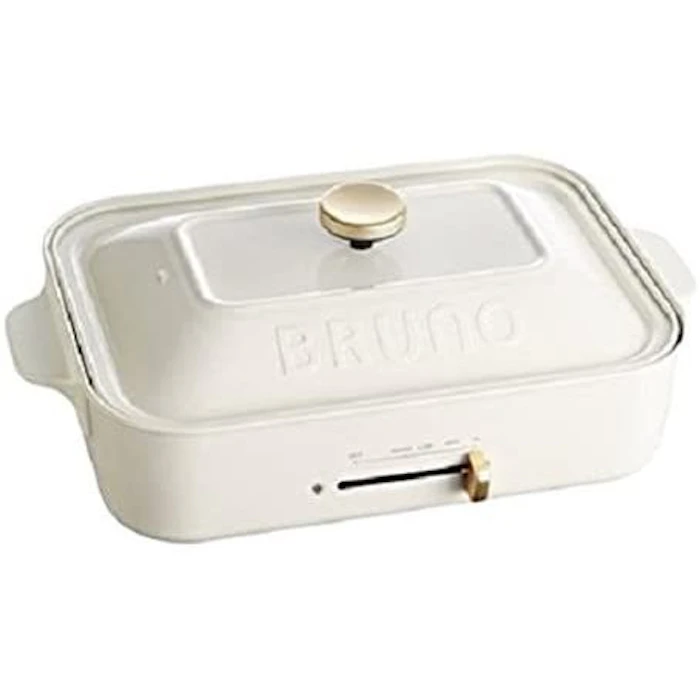 BRUNO コンパクトホットプレート ホワイト 2枚目