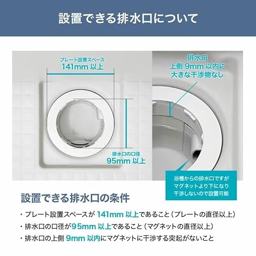 ヒューバス HUBATH お風呂用 ヘアキャッチャー  7枚目