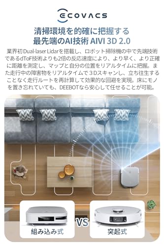 エコバックス DEEBOT X2 OMNI 6枚目