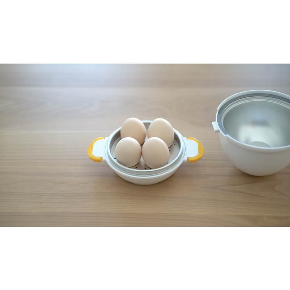 曙産業 レンジでらくチン!ゆでたまご4個用 8枚目