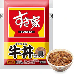 すき家 すき家牛丼の具10パック 冷凍食品 1枚目