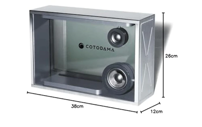 COTODAMA COTODAMA Lyric Speaker Box Silver コトダマ リリックスピーカー シルバー 6枚目