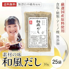 株式会社 瀬川本店 だしパック 25袋 1枚目