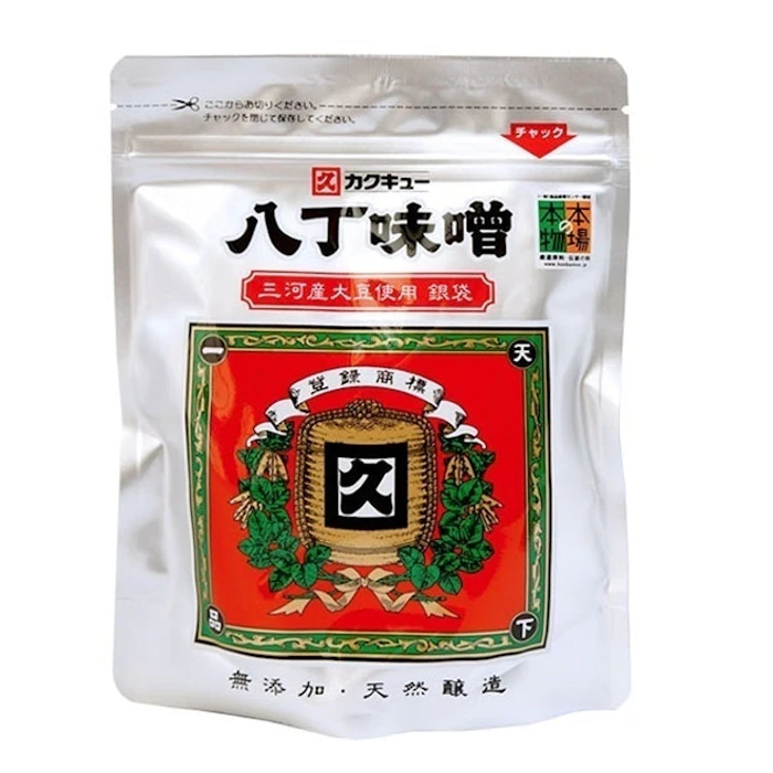 八丁味噌 三河産大豆八丁味噌銀袋 1枚目