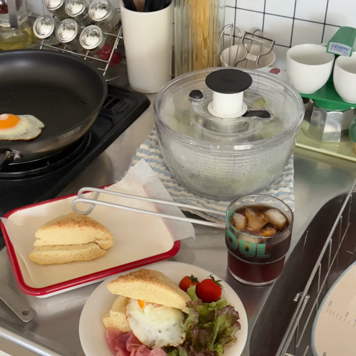 OXO クリアサラダスピナー 1枚目