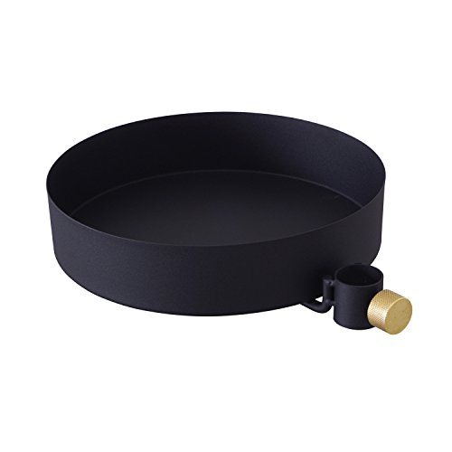 平安伸銅工業 DRAW A LINE 019 Tray Black ドローアライン トレイ ブラック 縦専用パーツ 幅23×奥行29×高さ6cm 耐荷重2kg D-T-BK 2枚目