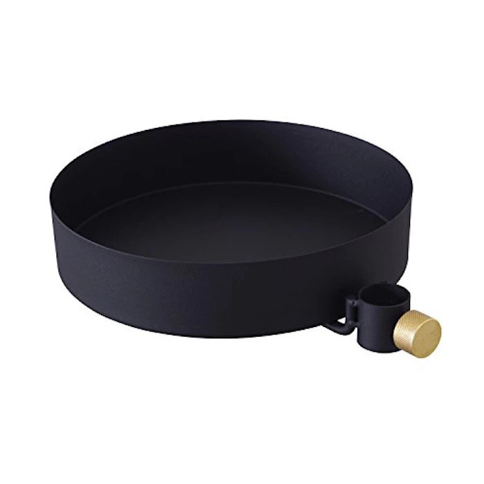 平安伸銅工業 DRAW A LINE 019 Tray Black ドローアライン トレイ ブラック 縦専用パーツ 幅23×奥行29×高さ6cm 耐荷重2kg D-T-BK 2枚目