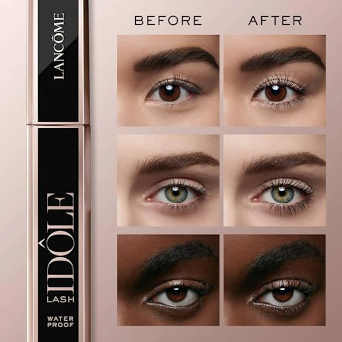 LANCÔME ラッシュ イドル ウォータープルーフ マスカラ 01 グロッシー ブラック 2枚目