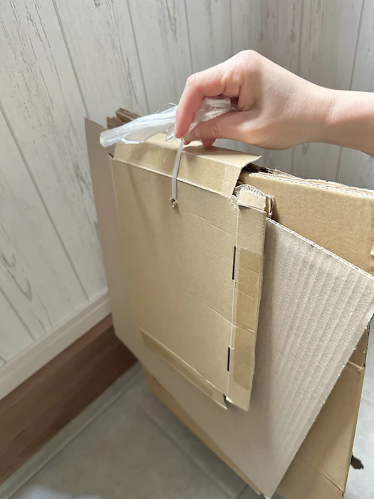 ダンボールのストック ゴミ出し これ一つで解決 持ち運びできる段ボールストッカー ヒルナンデスで紹介 (1個) 6枚目