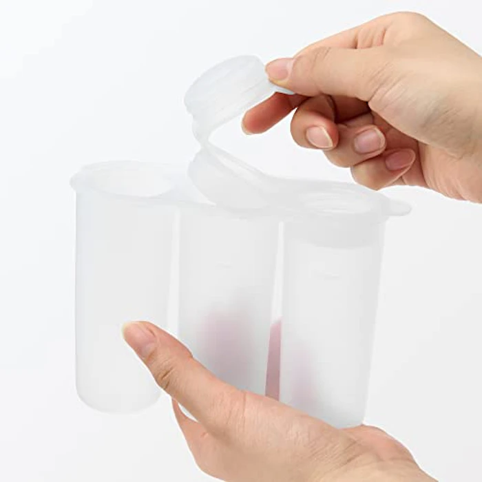 無印良品 アイスバーも作れる製氷器 14.3×4.4×1cm シリコーン製 3個用 44172803 5枚目