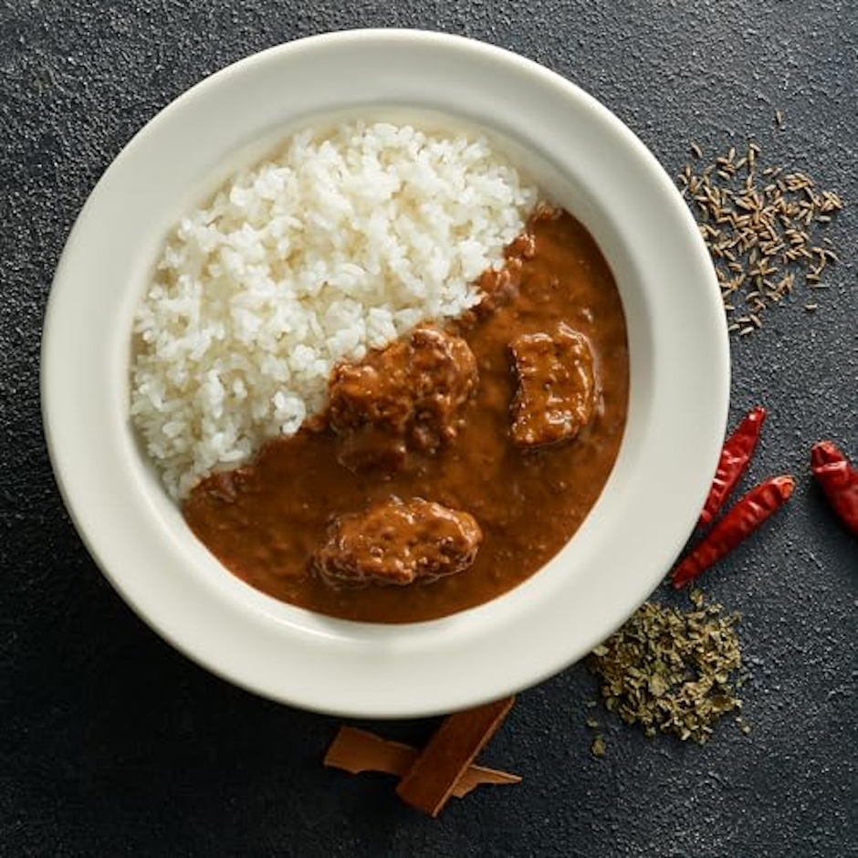良品計画 無印良品 焙煎スパイスのごろり牛肉カレー 2枚目