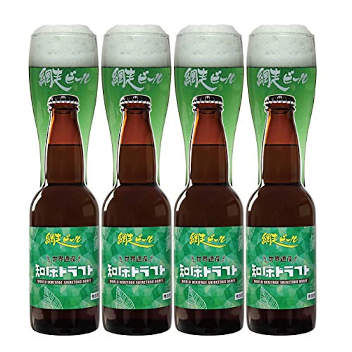 網走ビール 知床ドラフト 4本セット 1枚目