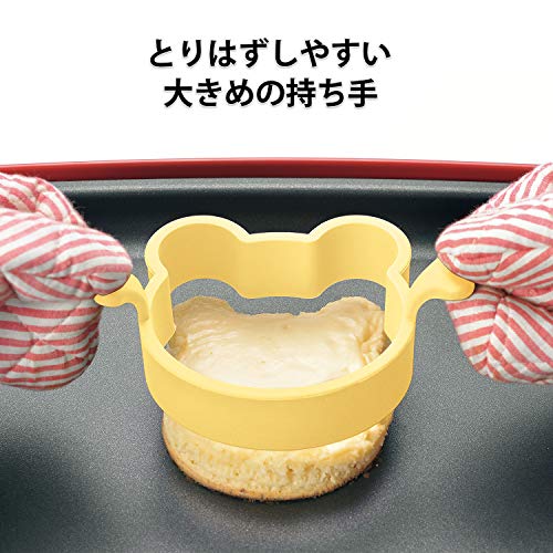 貝印 KAI ホットケーキ型 厚焼き ( ネコ・クマ ) リトルシェフクラブ キッチンツール DL7216 3枚目