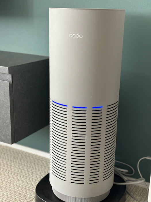 cado cado(カドー)LEAF 320i (クールグレー)空気清浄機 花粉対策 除菌 ウイルス対策 脱臭 ハウスダスト ほこり 1枚目