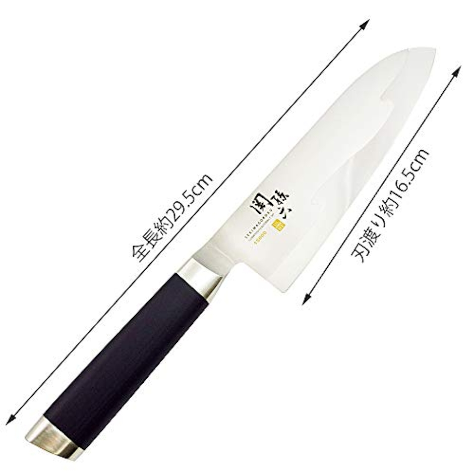 関孫六 関孫六 15000ST 三徳包丁 165mm 5枚目