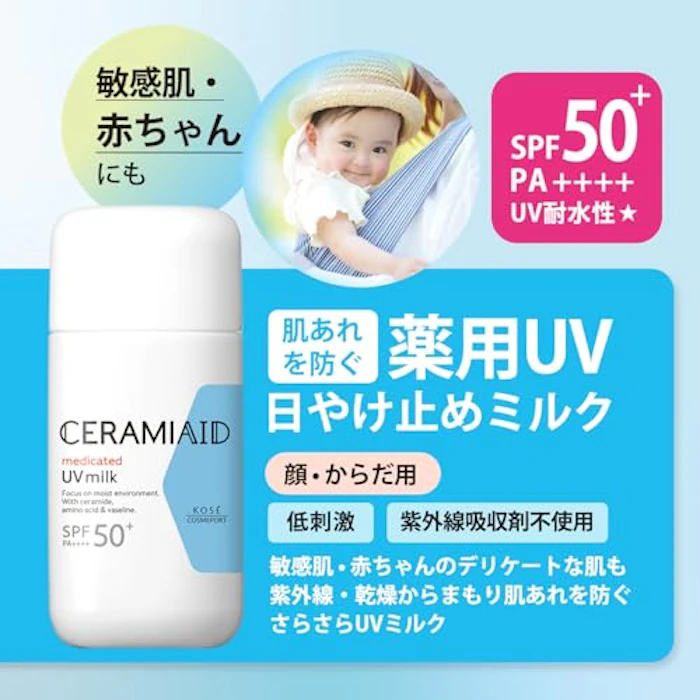セラミエイド UVミルク 5枚目
