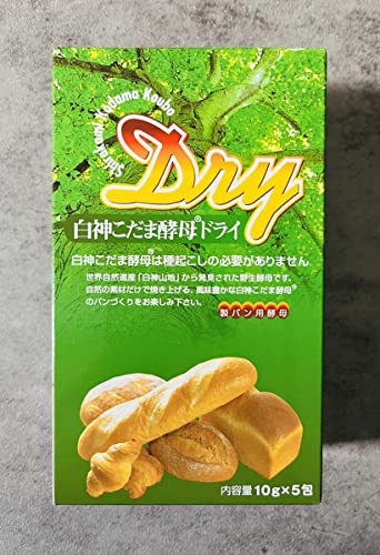 サラ秋田白神 粉末 白神こだま酵母ドライ 10g×5 ボックス 1枚目