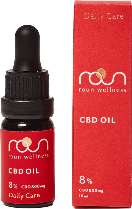 roun roun CBDオイル 8% 800mg 10ml 高濃度 国産 ブロードスペクトラム テルペン ラウン 植物由来100% オーガニックヘンプ使用 ベータカリオフィレン ミルセン cGMP認証 GMOフリー 1枚目