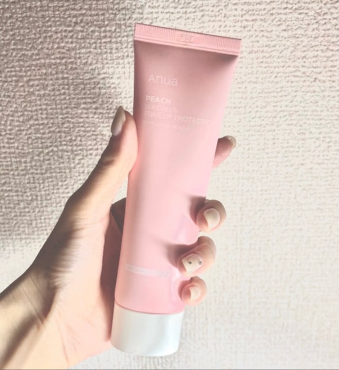 【 ANUA公式 】【 桃 ナイアシン UV トーンアップ プロテクション 】日焼け止め SPF+50 50ml トーンアップクリーム 韓国 コスメ 1枚目