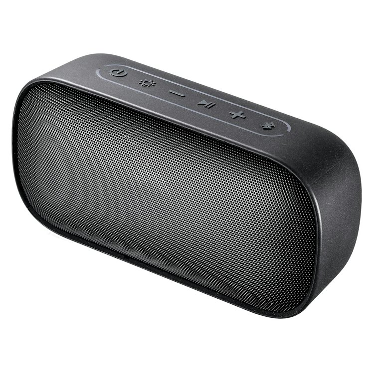 サンワサプライ Bluetoothスピーカー 防水 IPX7 コンパクト 8W AUX USBメモリ microSDカード再生対応 ポータブルスピーカー 1枚目