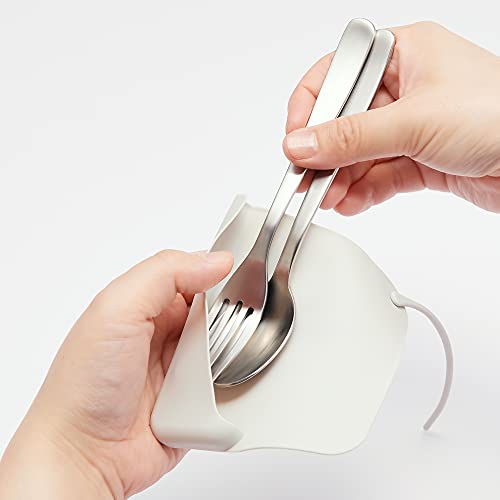 無印良品 シリコーン カトラリーカバー グレー 44341261 9枚目