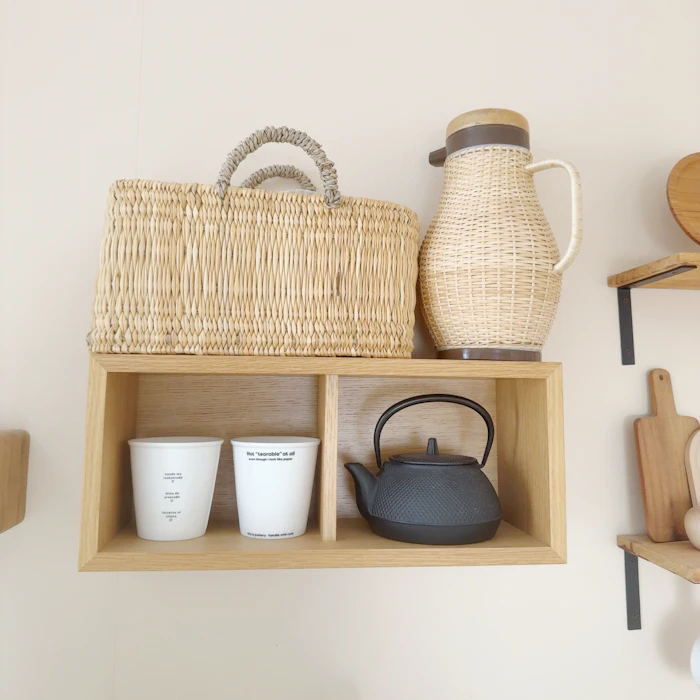 無印良品 壁に付けられる家具箱 1枚目