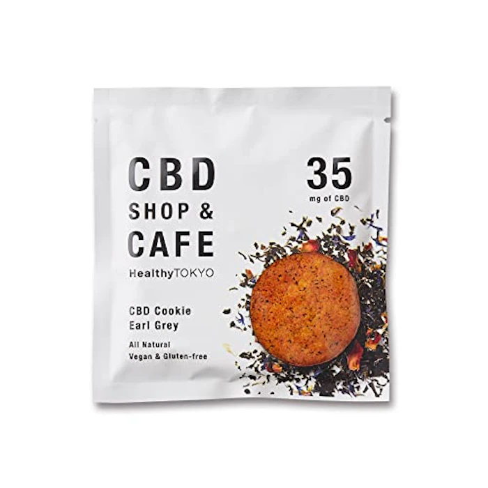 CBD Shop & Cafe HealthyTOKYO CBD Shop & Cafe HealthyTOKYO CBDクッキー アールグレイ 1枚に 35mg CBD (5枚入り) 1枚目