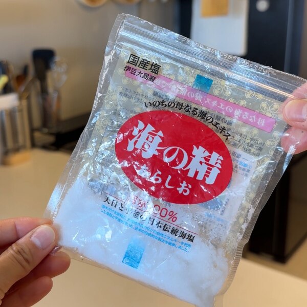 海の精 あらしお 赤ラベル 500g 1枚目