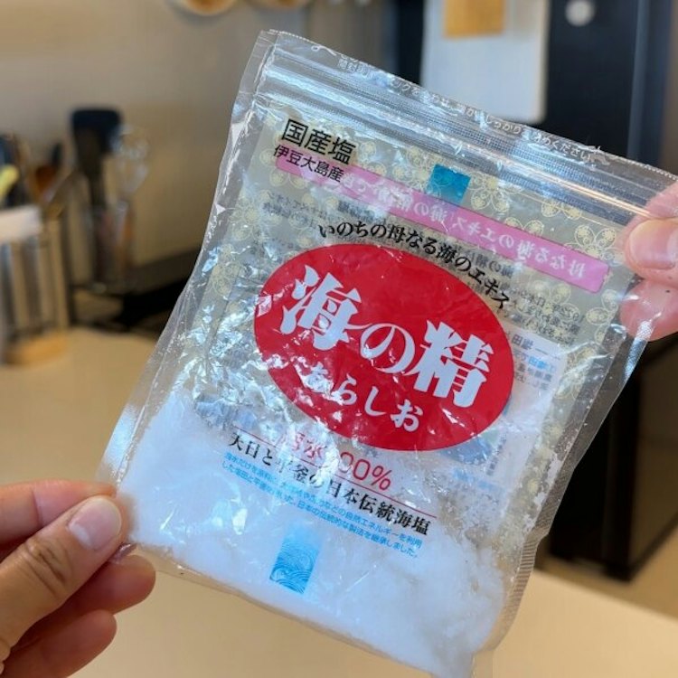 海の精 あらしお 赤ラベル 500g 1枚目