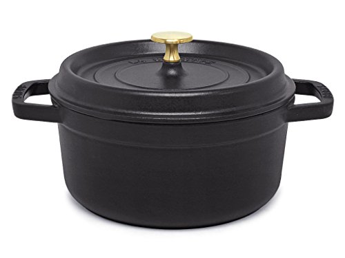 [ストウブ] ピコ ココット ラウンド 22cm 2.6L STAUB 両手鍋(7903-0001)[並行輸入品] ブラック 22cm 2枚目