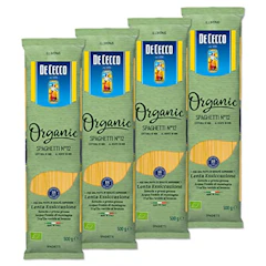 ディ・チェコNo.12 スパゲッティ オーガニック(有機栽培パスタ) 500g×4袋 1枚目