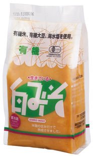 やさか オーサワジャパン 有機白みそ 冷蔵 500g 1枚目